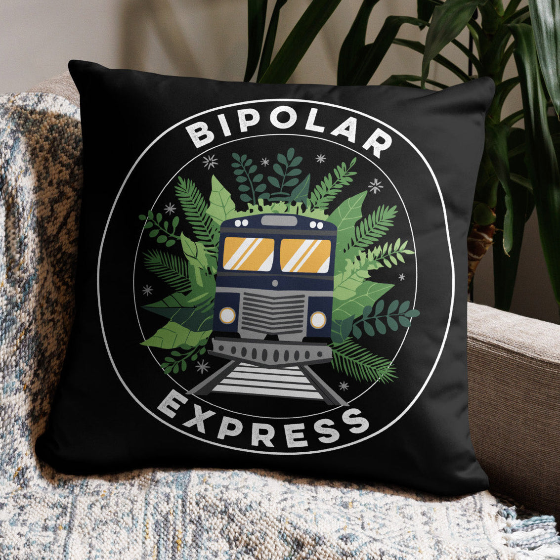 Bipolar Express Basic Pillow