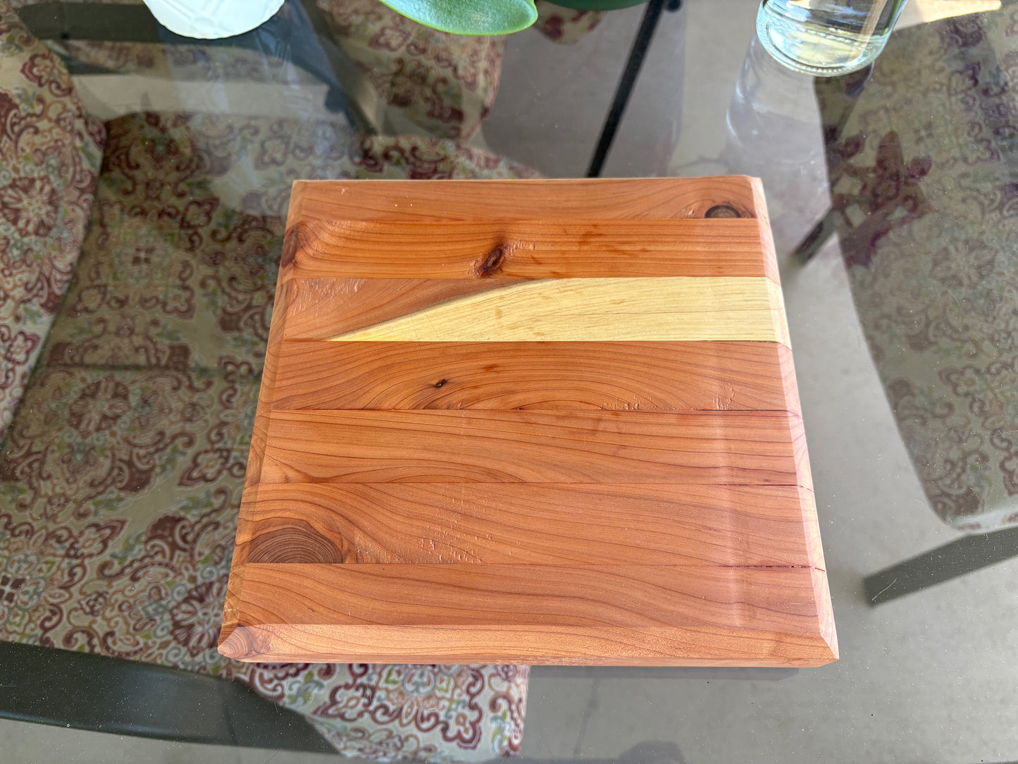 Juniper Wood Butcher Block Cutting Board