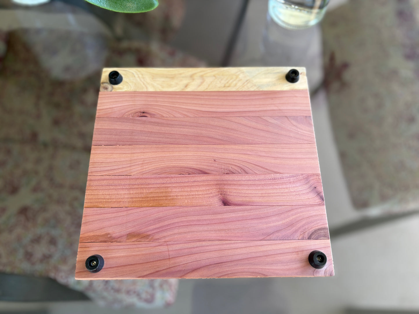 Juniper Wood Butcher Block Cutting Board