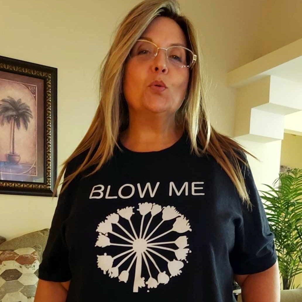 Funny Plant tshirt blow me