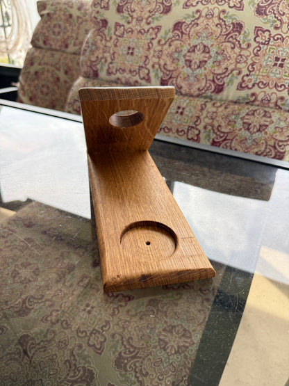 Bourbon Bottle & Glass Display Stand