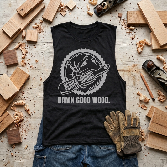 Damn Good Wood Muscle Shirt