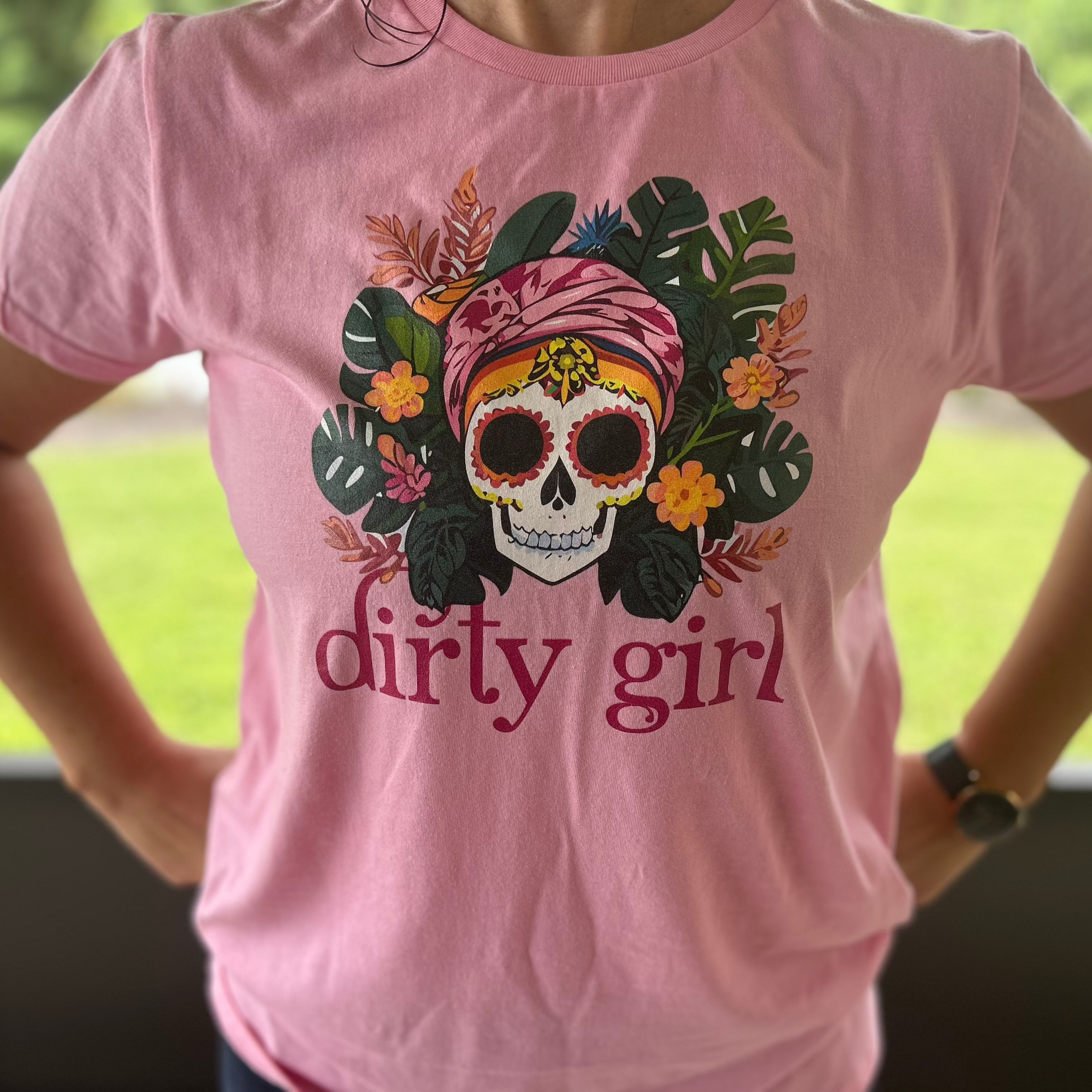 Dirty Girl Plant Graphic Tee