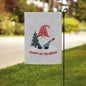 Gnome for Christmas Garden Flag