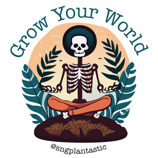 Grow Your World Sticker