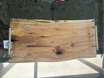 Hickory Charcuterie Board with Champagne Handles