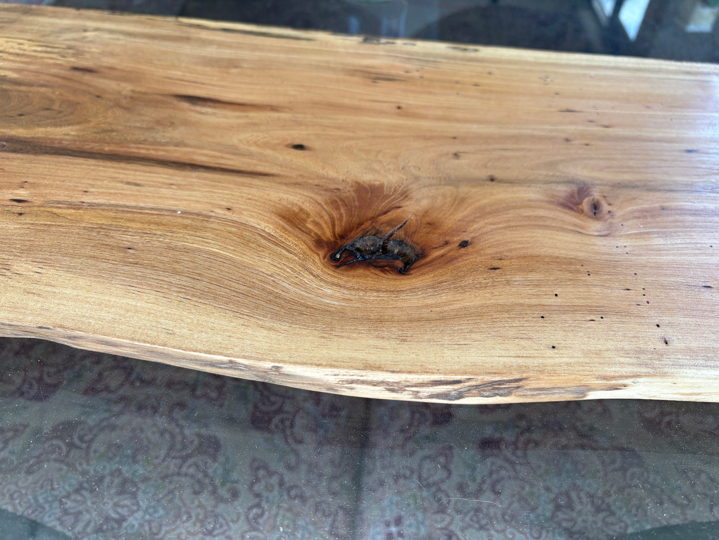 Hickory Charcuterie Board with Champagne Handles