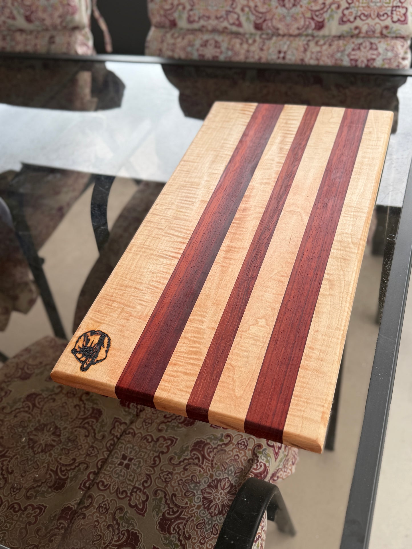 Maple and Padauk Cutting Board