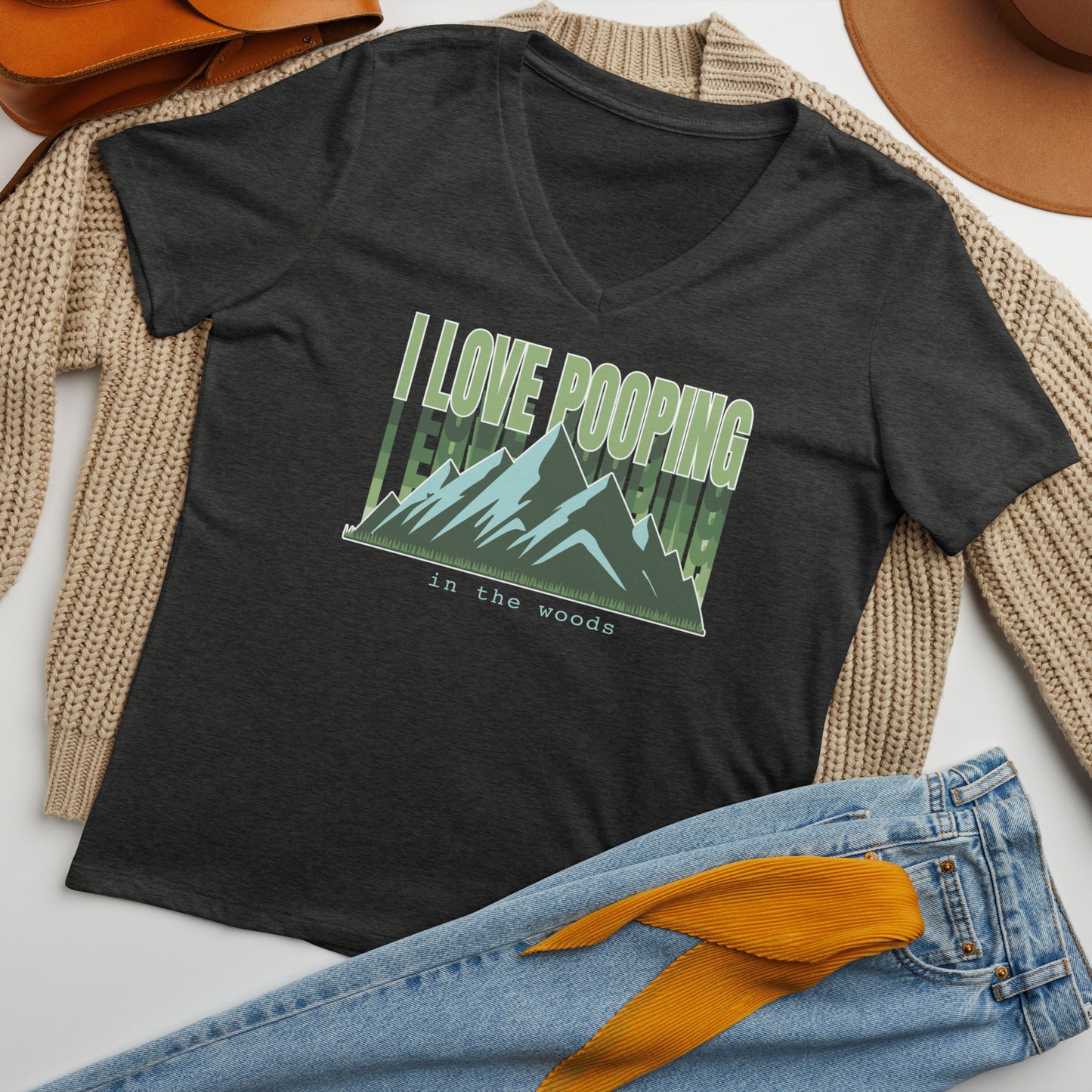 I Love Pooping in the Woods Unisex T-Shirt