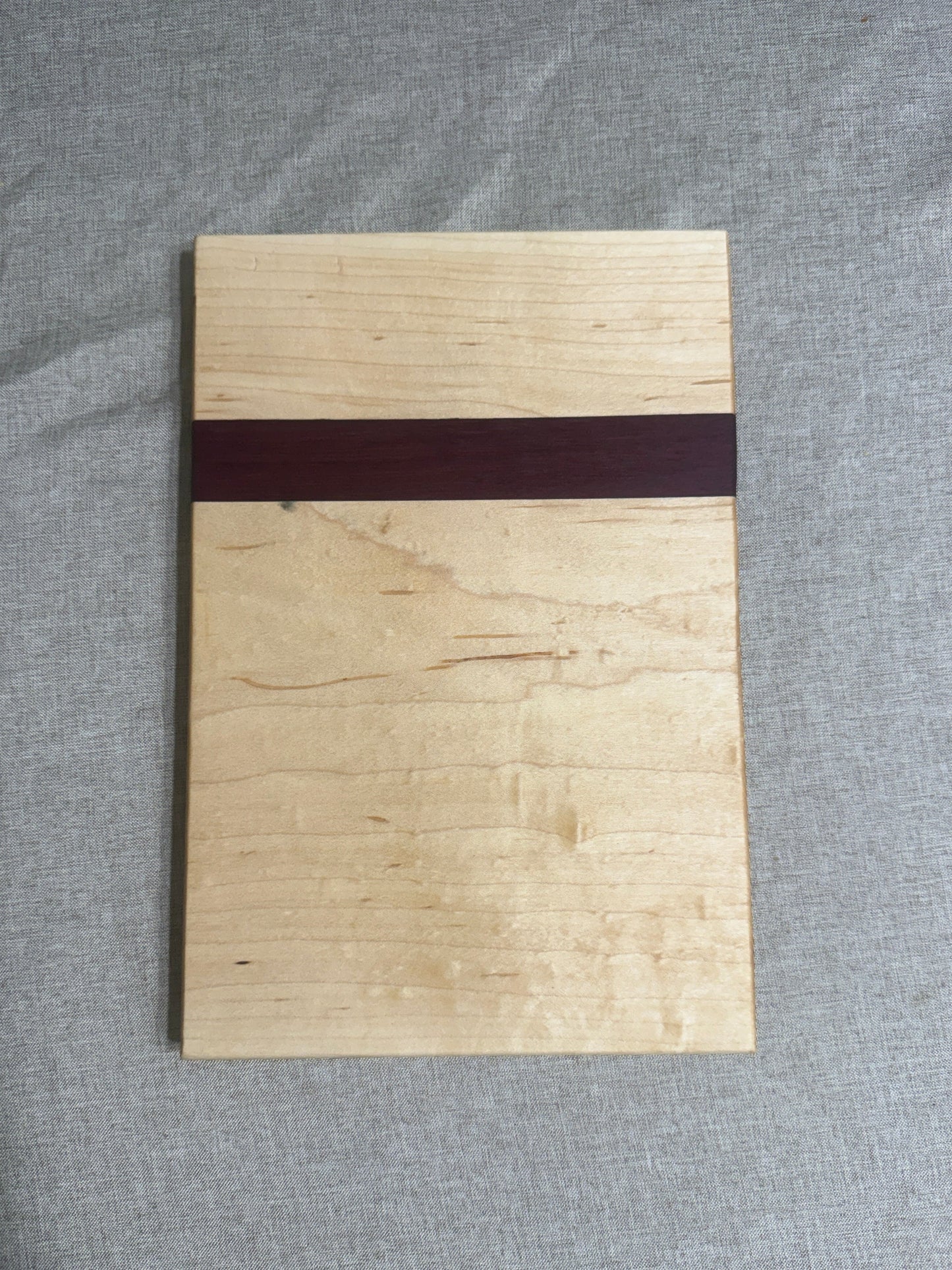 Maple and Purple Heart Cutting Board