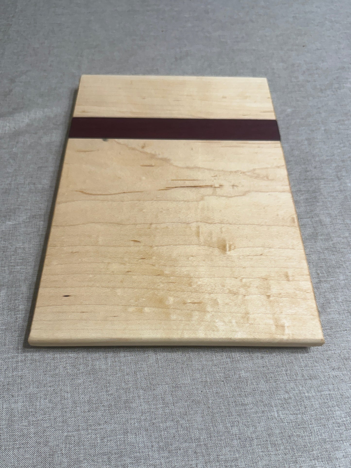 Maple and Purple Heart Cutting Board