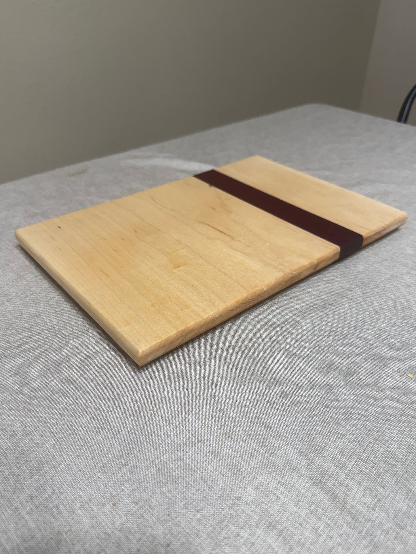 Maple and Purple Heart Cutting Board