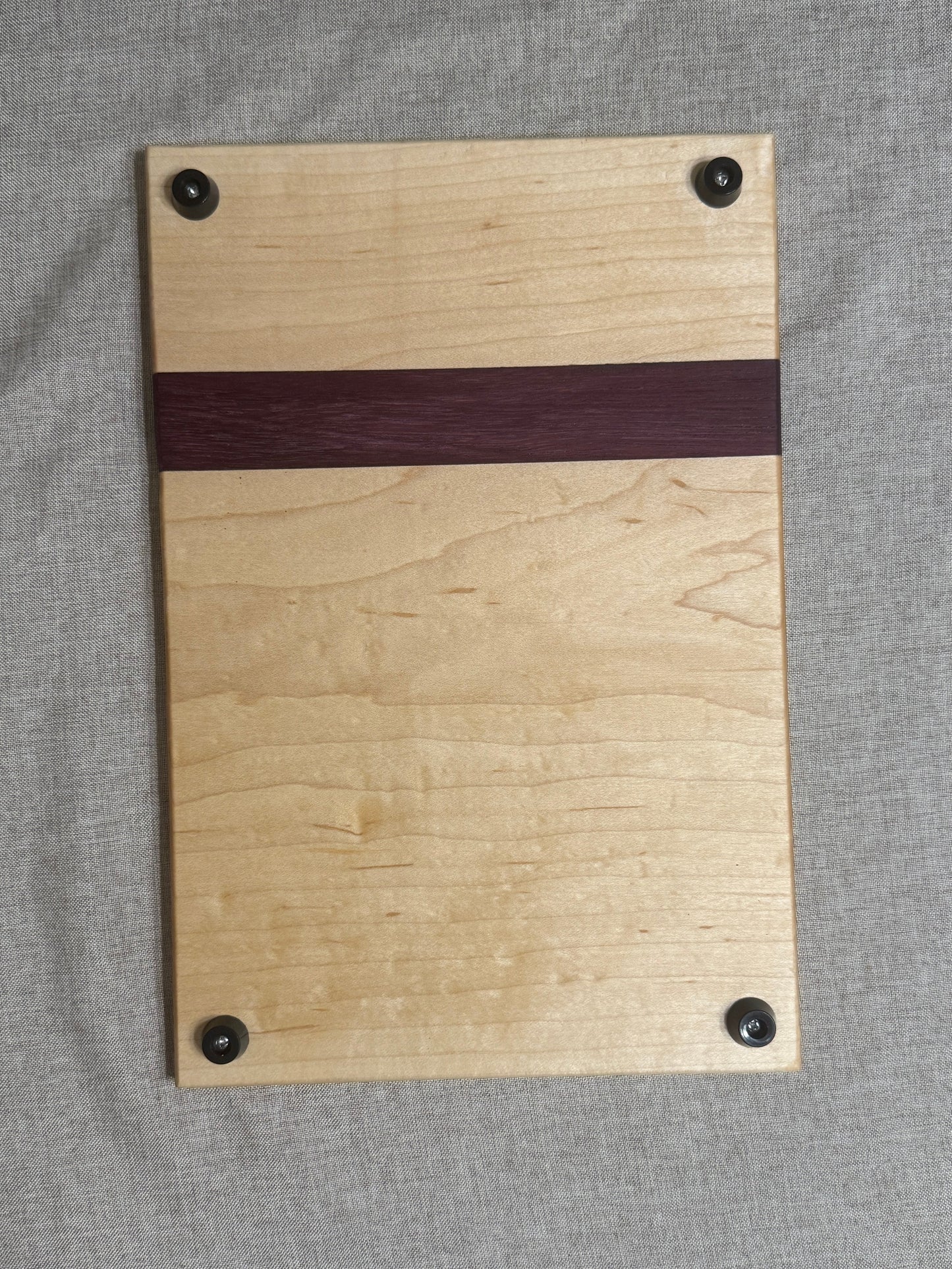 Maple and Purple Heart Cutting Board