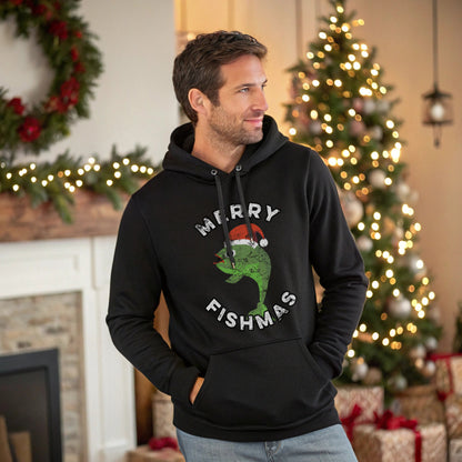 Merry Fishmas Unisex Hoodie