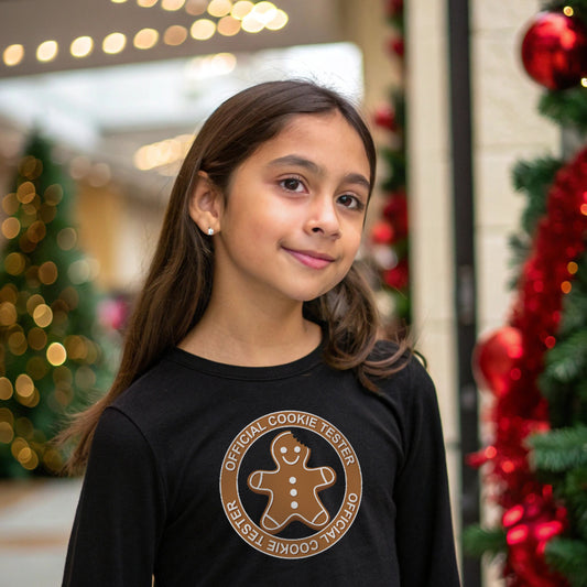 Official Cookie Tester Long Sleeve Youth T-Shirt