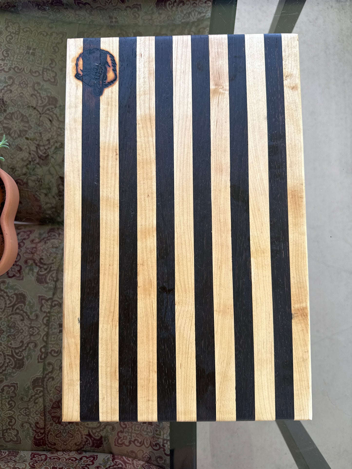 Striped Cutting Board