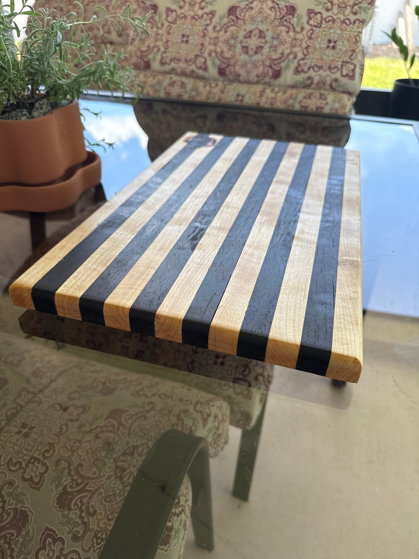 Striped Cutting Board