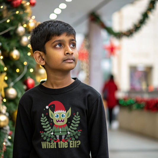 What The Elf Long Sleeve Youth T-Shirt