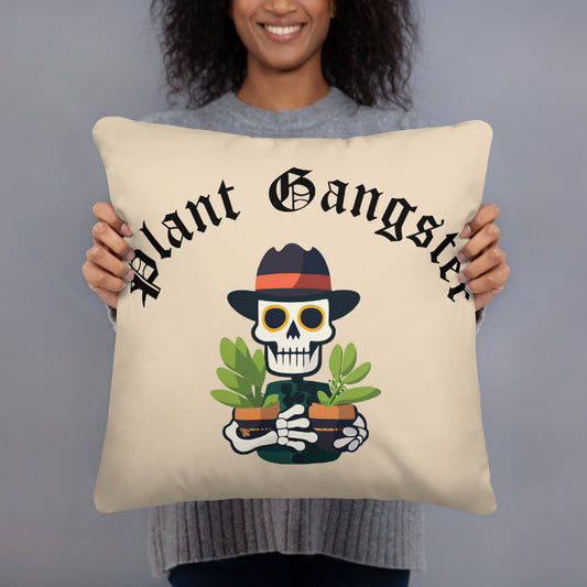 Plant Gangster Pillow