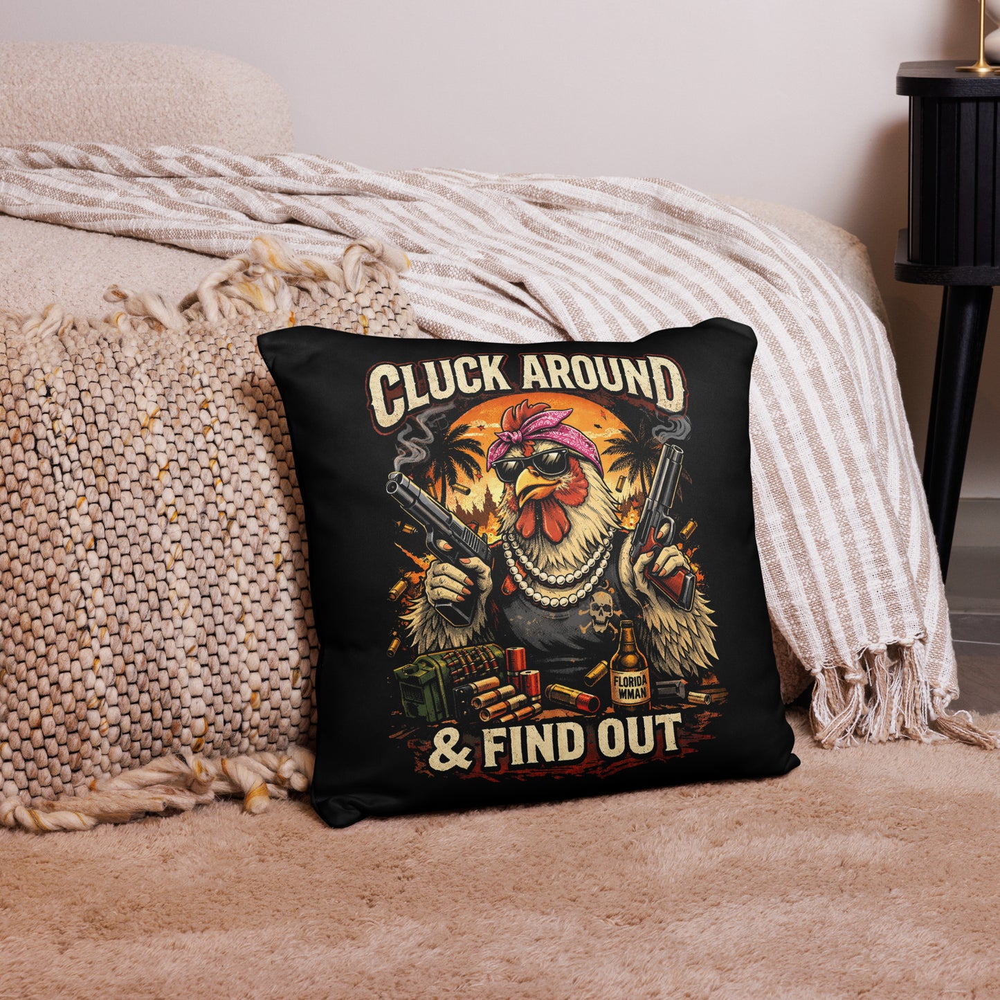 Cluck Around Pillow