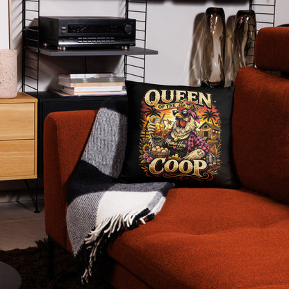 Queen of the Coop Pillow