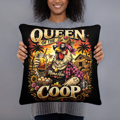 Queen of the Coop Pillow