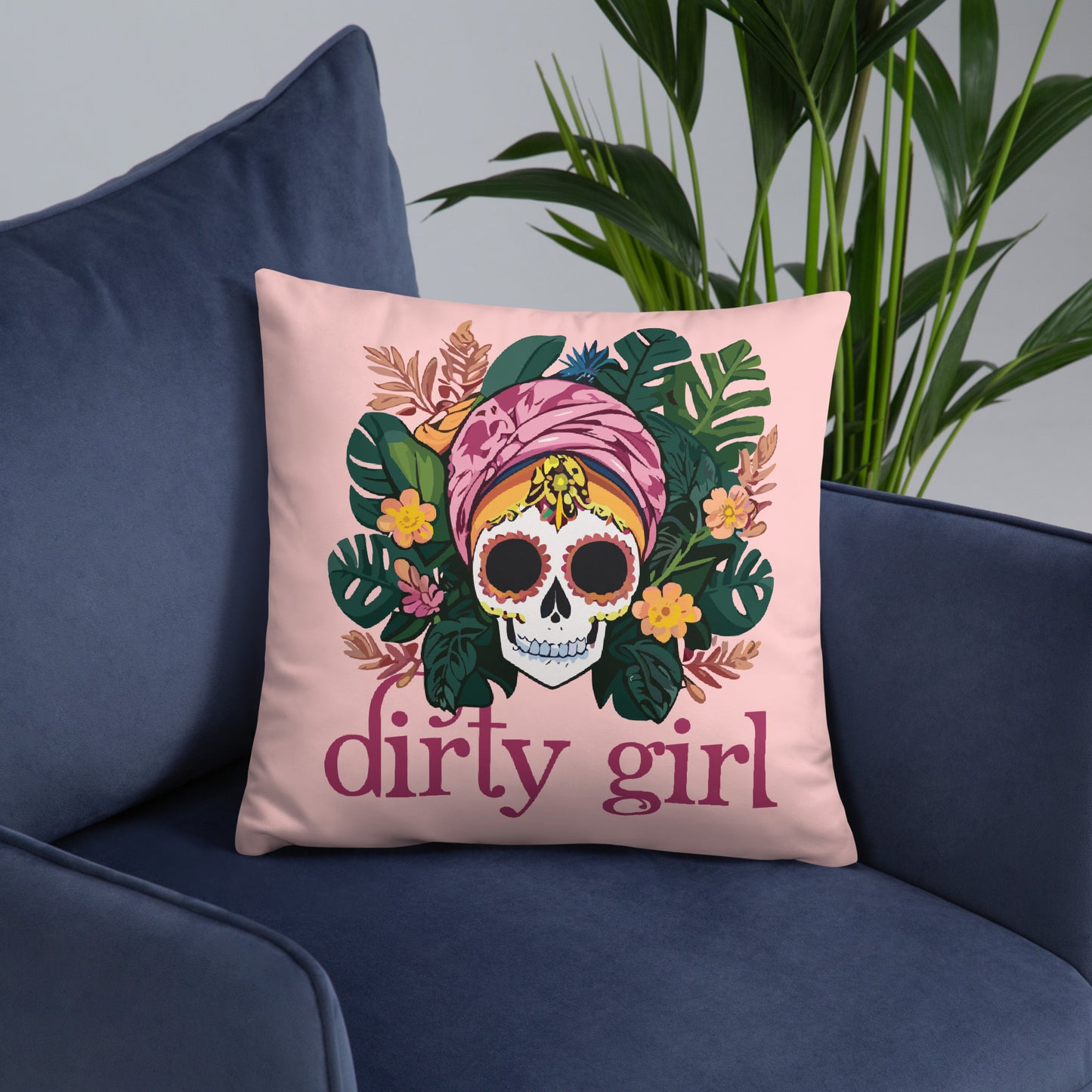 Dirty Girl Pillow