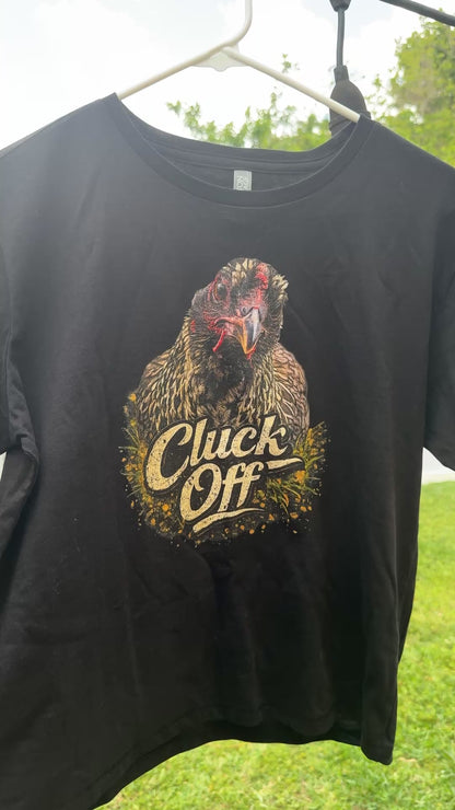 Cluck Off Women’s high-waisted T-shirt