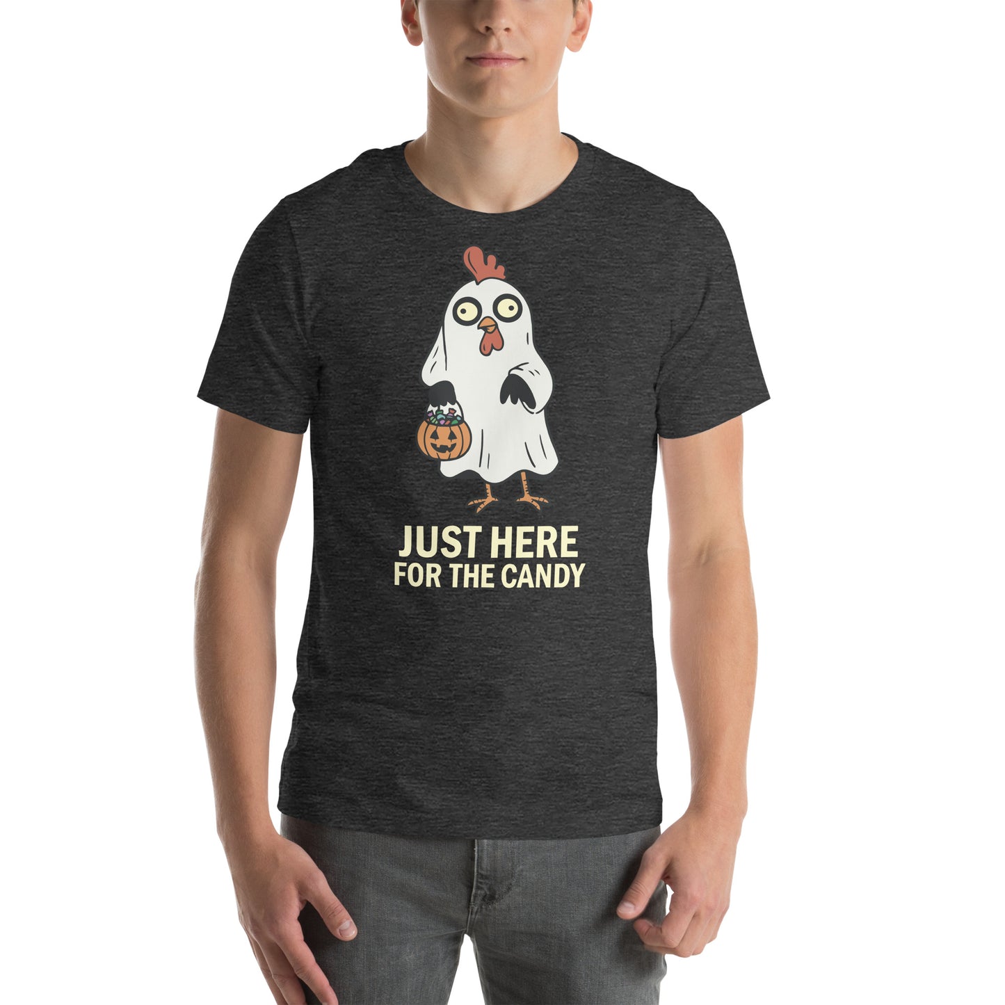 Just Here for the Candy Unisex T-shirt