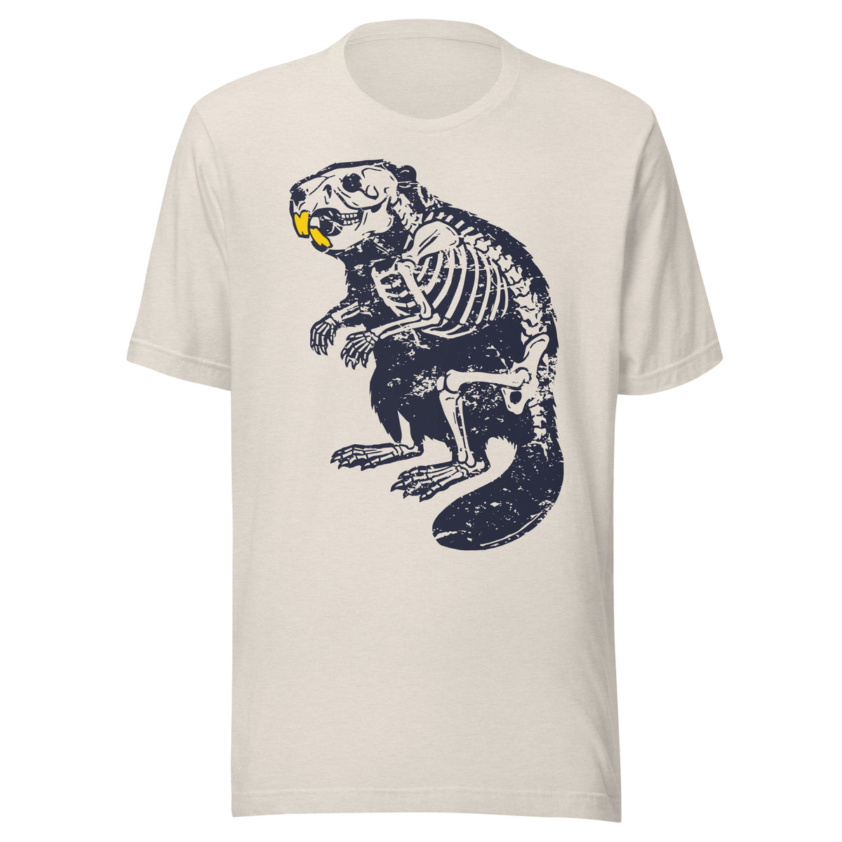Beaver Skeleton Unisex T-Shirt