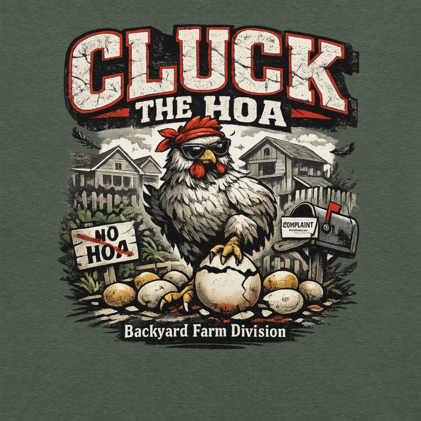 Cluck the HOA Unisex T-shirt