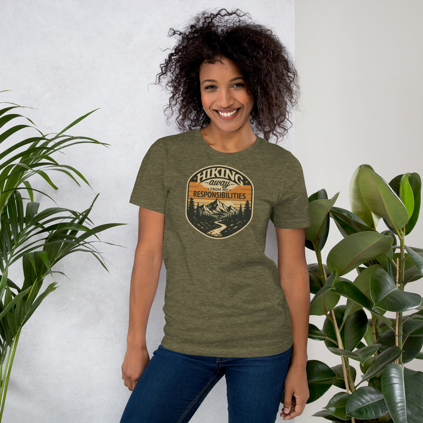 Hiking Away Unisex T-shirt