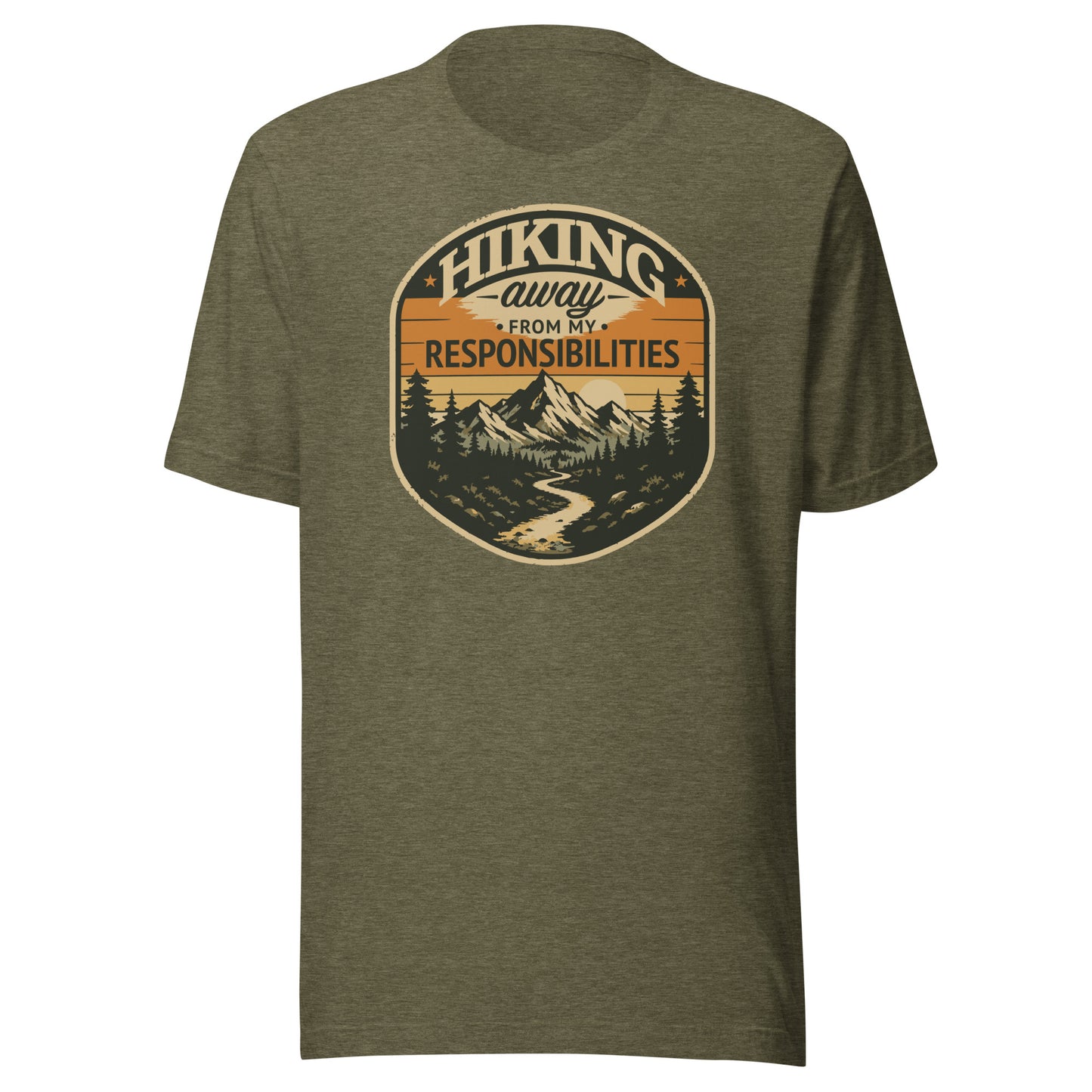 Hiking Away Unisex T-shirt