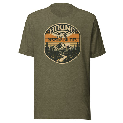 Hiking Away Unisex T-shirt