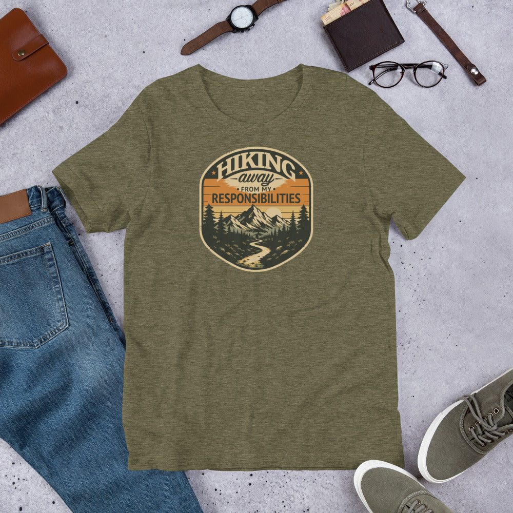 Hiking Away Unisex T-shirt