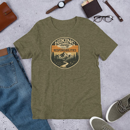 Hiking Away Unisex T-shirt