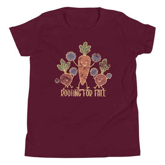 Rooting For Fall Youth T-Shirt
